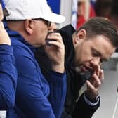 Rangers manager Michael Beale reacts in the dugout during the 3-1 defeat to Aberdeen at Ibrox. (Photo by Rob Casey / SNS Group)