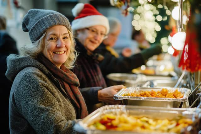 Helping out at a project such as a community cafe is a great way of giving (Picture: Adobe)