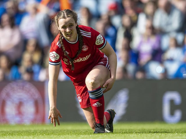 The Scotland youth international enjoyed an excellent first year in the top tier last year and, while Aberdeen have struggled this season, Hutchison has still shown herself to be a real fox in the box.