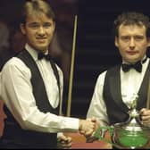 Stephen Hendry won the world title back in 1994 against Jimmy White - the pair met again 27 years on in very different circumstances.