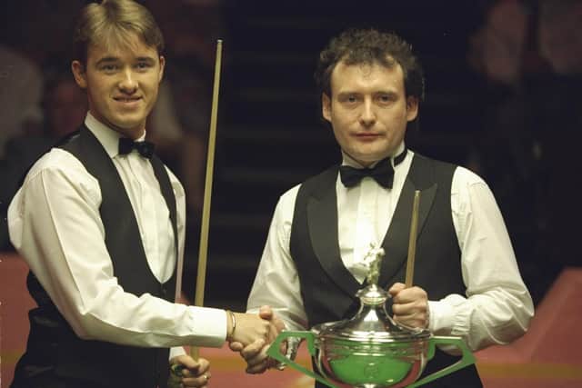 Stephen Hendry won the world title back in 1994 against Jimmy White - the pair met again 27 years on in very different circumstances.