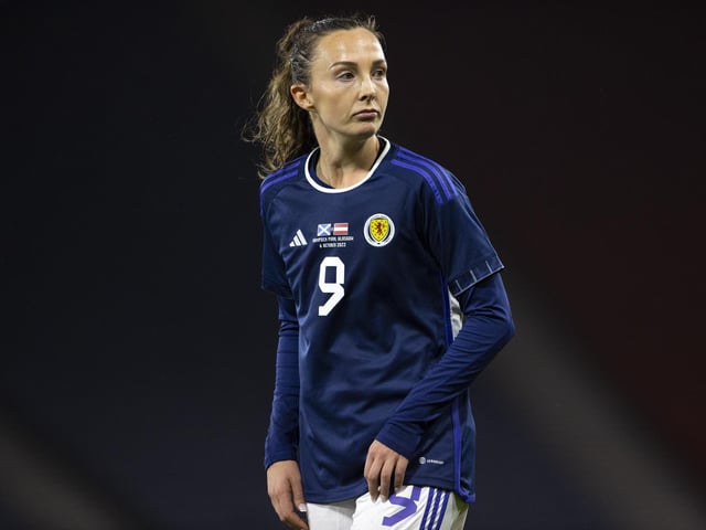 Will be disappointed with her early penalty miss and was marshalled well by the Irish midfield throughout.