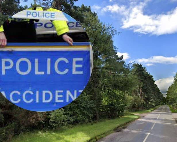 Police are appealing for information after a five-year-old boy and a six-year-old girl were badly injured in a three-car crash near Inverness Airport.