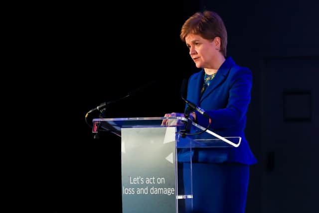 Scotland was the first developed nation to commit funding for loss and damage – the cost of climate change impacts already experienced – First Minister Nicola Sturgeon announced £2 million of support for developing countries at last year's COP26, in Glasgow, and has just bumped the total up with a further £5 million, pledged at this year's United Nations summit in Egypt