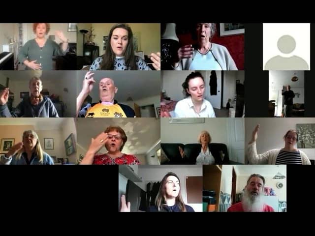 This is Home performed by St Andrews Voices Singing for Lung Health workshop