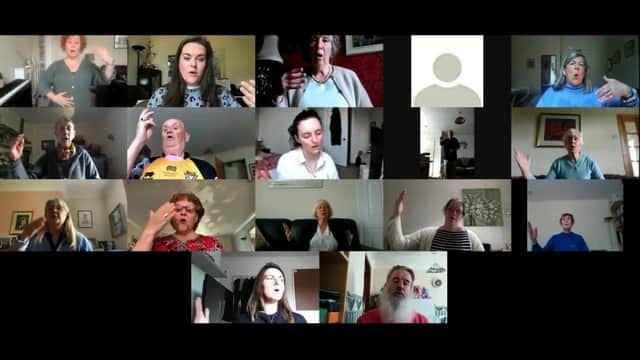 This is Home performed by St Andrews Voices Singing for Lung Health workshop