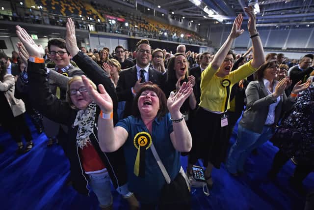SNP supporters were hoodwinked by Nicola Sturgeon over the chances of a referendum and independence (Picture: Jeff J Mitchell/Getty Images)