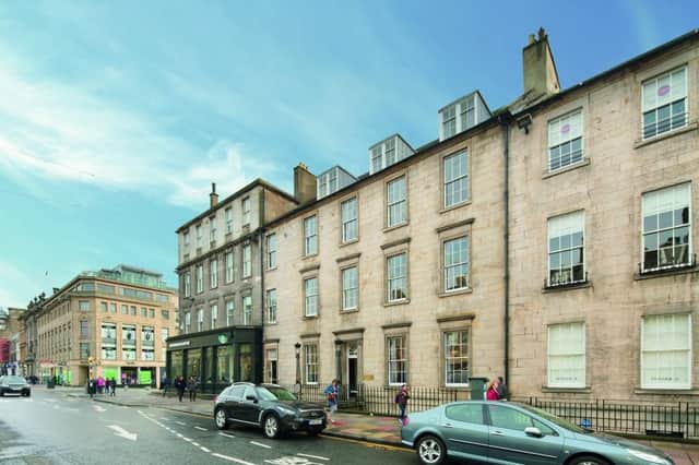 The Vardy Foundation will relocate to a third-floor office suite within a Grade B-listed townhouse at 110 George Street in Edinburgh city centre.