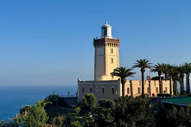 The imposing Cap Spartel Lighthouse in Tangier