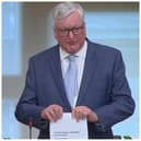 SNP MSP Fergus Ewing rips up up a consultation document on controversial highly protected marine areas (HPMAs) during a debate in the Scottish Parliament