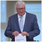SNP MSP Fergus Ewing rips up up a consultation document on controversial highly protected marine areas (HPMAs) during a debate in the Scottish Parliament