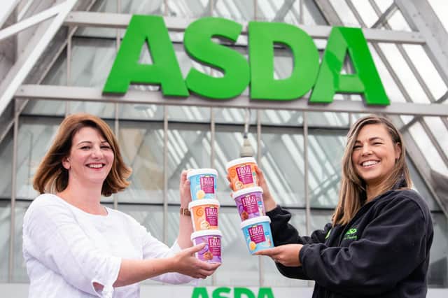 From left: Bute Island Foods' Antonia Quither and Asda's Heather Turnbull. Picture: Ian Georgeson.