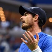 A furious Andy Murray protests about a bathroom break which he claimed lasted twice as long as the time Jeff Bezos needed to fly into space