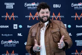 Singer-songwriter James Newman has said he is “excited and honoured” to represent the UK in the 2021 Eurovision Song Contest (Photo by KENZO TRIBOUILLARD/AFP via Getty Images)