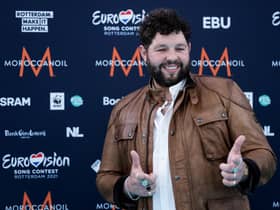 Singer-songwriter James Newman has said he is “excited and honoured” to represent the UK in the 2021 Eurovision Song Contest (Photo by KENZO TRIBOUILLARD/AFP via Getty Images)