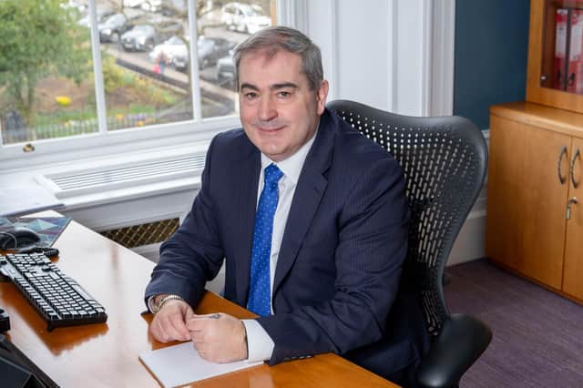 Boss Jim Galbraith said 2019 'represented a landmark period in our history'. Picture: Peter Devlin.