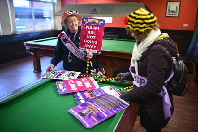 WASPI (Women Against State Pension Inequality) campaigners in 2019. (Picture: Leon Neal/Getty Images)
