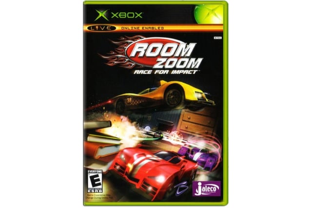 The second most valuable Xbox game is Room Zoom: Race for Impact, which is worth £126. This 2004 arcade-style driving game, puts players in the driving seat of toy cars, as they manoeuvre around objects in different rooms of a house.