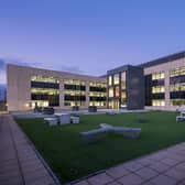 Rather than demolish the pavilion-style building, Knight Property Group invested £20m into the redevelopment of the three-storey site, which has made it one of Edinburgh Park’s most sustainable office buildings. Picture: McAteer Photograph