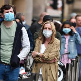 Face masks are now required in communal areas in offices