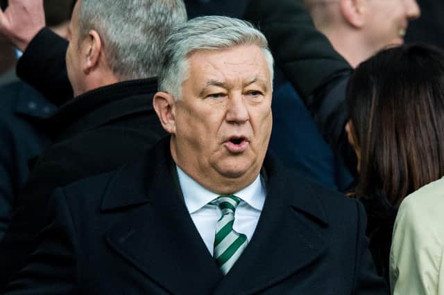 Celtic chief executive Peter Lawwell.