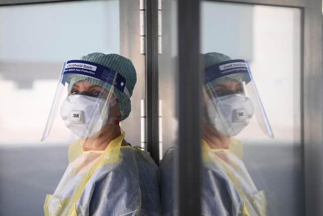 An emergency department nurse. Picture: PA