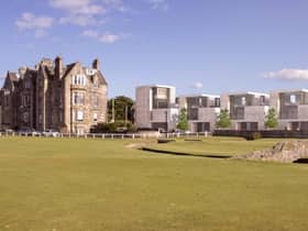 Athole Reid and Gillian Asplin want to build "the Fairways" - a block of four three and four-storey homes - on land occupied by a house at the junction of the Links and Gibson Place, St Andrews
