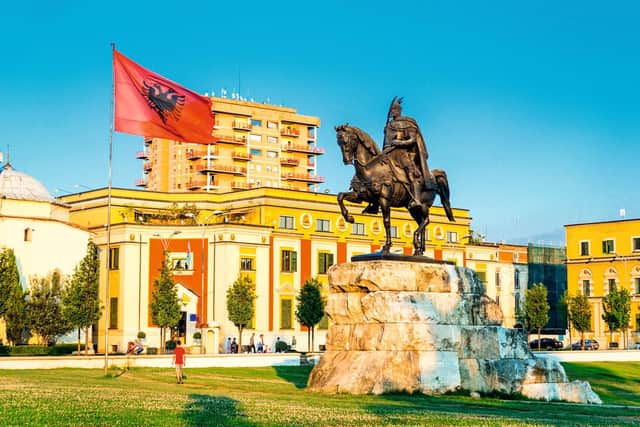 Skanderbeg Square, Tirana, Albania