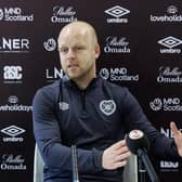 Steven Naismith's Hearts team will move up to third in the Premiership if they defeat Kilmarnock on Saturday.