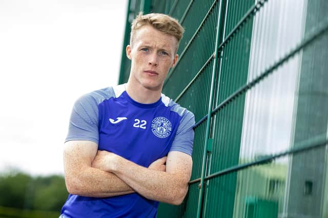 Jake Doyle-Hayes has signed a new contract with Hibs. (Photo by Ross MacDonald / SNS Group)