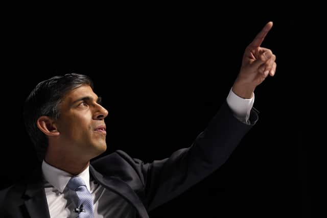 Rishi Sunak during a hustings event in Darlington, County Durham, as part of the campaign to be leader of the Conservative Party and the next prime minister. Picture date: Tuesday August 9, 2022.