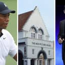 Tiger Woods and Justin Timberlake are behind the business bringing its new venture to St Andrews (Pics: Ethan Miller/ Patrick Smith/Getty Images)