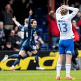 Rangers midfielder Todd Cantwell looks dejected as Josh Sims puts Ross County 3-1 ahead. (Photo by Alan Harvey / SNS Group)
