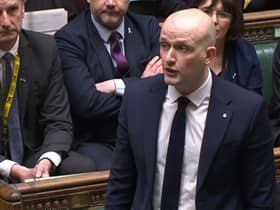 The SNP Westminster leader accused Rishi Sunak of taking inspiration from “Nigel Farage or Enoch Powell” after arguing his immigration policies are “a complete and utter disgrace”.