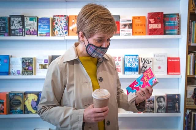 Bibliophile Nicola Sturgeon will be sharing he vision for Scotland at a book festival in England tomorrow (Photo by Jane  Barlow - Pool/Getty Images)
