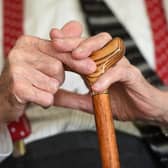 An elderly man, as the Scottish Government has been told that social care services in Scotland are in crisis and need urgent improvements. Picture: Joe Giddens/PA Wire