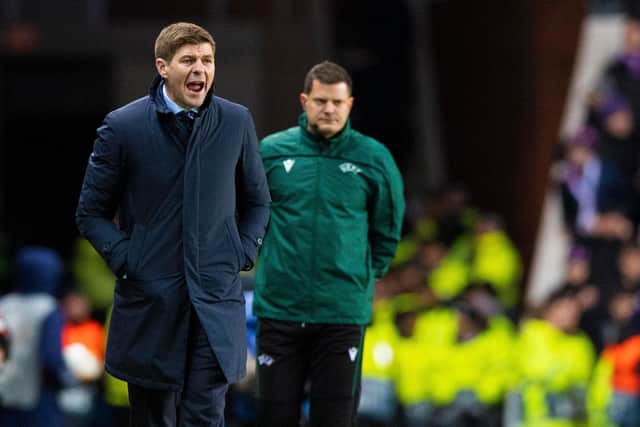 Rangers manager Steven Gerrard.