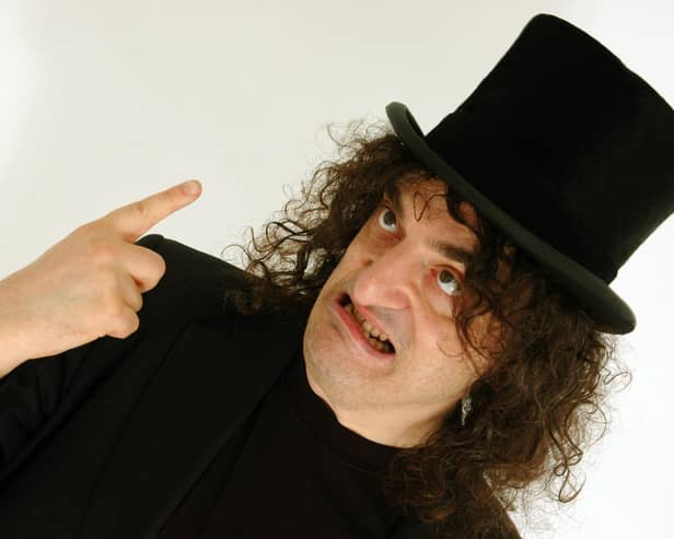 Jerry Sadowitz.