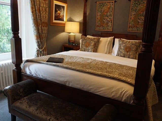 According to Tripadvisor reviewers, Ivybank Lodge is the most romantic place to stay in Scotland. Located a short walk from the centre of Blairgowrie in the heart of beautiful Perthshire, the lodge has six individually designed bedrooms, including superior rooms with four poster beds. Rooms are also equipped with Nespresso coffee makers, Brodies of Edinburgh teas, award-winning Highland Chocolatier chocolates and luxurious Arran toiletries, with an extensive a la carte breakfast menu served every morning.