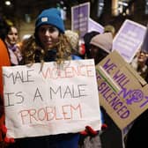 Male violence affects a frightening proportion of women across the world (Picture: Hollie Adams/Getty Images)