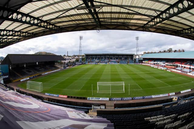 A general view of Dundee's Dens Park home