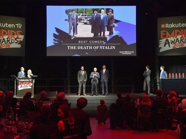 Comedy hit 'The Death of Stalin' was praised highly on its release. The political satire dark comedy film written and directed by Armando Iannucci (The Thick Of It).