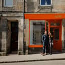 Grant and Jaye Hutchison outside Aeble, Anstruther