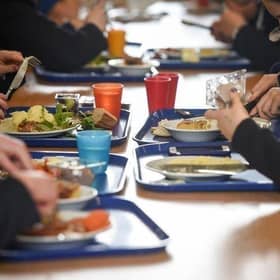 The government says it is committed to expanding free school meals for the poorest children in Scotland. Image: Press Association.