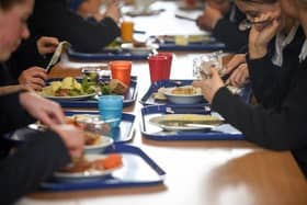 The government says it is committed to expanding free school meals for the poorest children in Scotland. Image: Press Association.