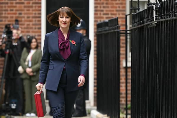 Chancellor of the Exchequer Rachel Reeves leaves 11 Downing Street, London, with her ministerial red box before delivering her Budget in the Houses of Parliament.