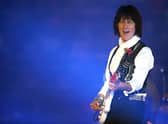 Jeff Beck performs at Wembley Stadium in 2014 (Picture: Charlie Crowhurst/Getty Images)