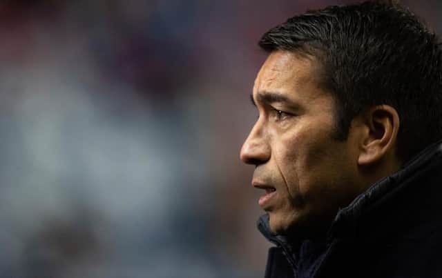 Rangers manager Giovanni van Bronckhorst saw his much-changed side ease their way past Stirling Albion at Ibrox to reach the last 16 of the Scottish Cup. (Photo by Alan Harvey / SNS Group)