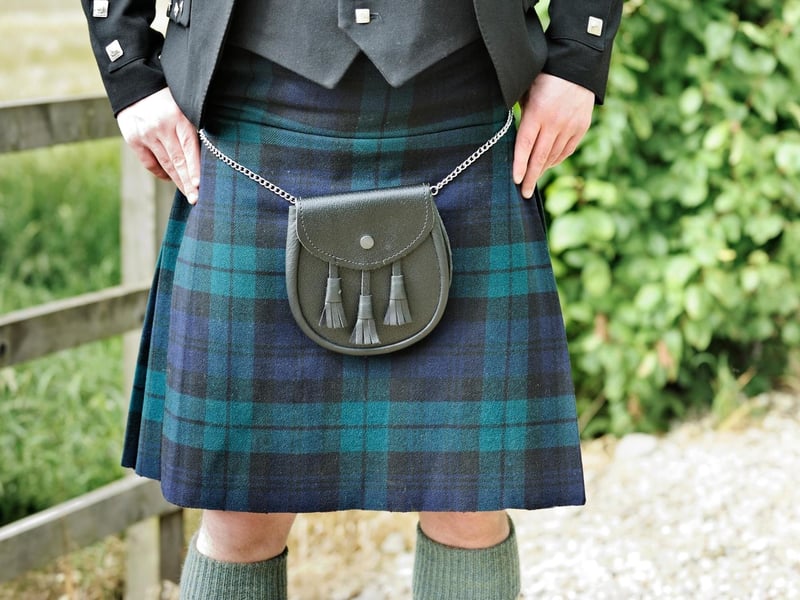 The term 'a true Scotsman' emerged from the debate of whether or not men in kilts should wear underwear beneath the garment. While this discussion is still ongoing amongst Scots, it's understood that it ultimately falls down to personal preference, after all why risk a 'Marilyn Monroe dress blowing up' moment if you're surrounded by company? According to a report by YouGov, a study found that only 38% of male Scottish adults 'go commando' while wearing a kilt. So, it's the exception rather than the rule it seems.