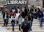Students at Edinburgh University